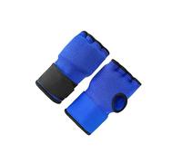 QUXVUIS Vendas elásticas para Kickboxing, Guantes de Boxeo Interiores Ideales para Hombres y Mujeres, Entrenamiento y Sparring de Artes Marciales, Vendajes de Boxeo, Acolchados, Azul, 17x10cm