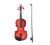 QUXVUIS Violín de juguete ABS para niños con cuerdas ajustables para una producción de sonido única y divertida según el método tracción. Juguete musical , color claro