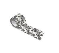 QUXVUIS Wraps Tapes Stealthes Tape Multi-Funcional Estirable Reutilizable Deportes Autoadhesivo Vendaje Protector Deporte , Camuflaje de Nieve