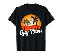 Quy Nhon Retro Sunset Design Vietnamita Beach Camiseta