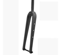 QUYCOIU Bicicleta De Carretera Horquilla Rígida Fibra Carbono Horquilla Gravel 1-1/8" Tubo Recto Freno De Disco Eje Pasante 12 * 100mm XC Horquilla Delantera 700x45C(Matte)