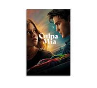 QUYEBRHFY Culpa Mia (my Fault) - Póster decorativo para pared, arte vintage, decoración de película, póster impreso, decoración fresca para habitación, 30 x 45 cm, estilo sin marco