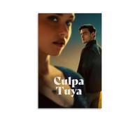 QUYEBRHFY Culpa Mia (my Fault) - Póster decorativo para pared, arte vintage, decoración de película, póster impreso, decoración fresca para habitación, 30 x 45 cm, estilo sin marco
