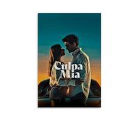 QUYEBRHFY Culpa Mia (my Fault) - Póster decorativo para pared, arte vintage, decoración de película, póster impreso, decoración fresca para habitación, 30 x 45 cm, estilo sin marco