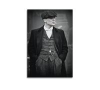 QUYEBRHFY Póster de Peaky Blinders Thomas para decoración de pared, póster de arte vintage, decoración de película, póster impreso, decoración fresca para habitación, 30 x 45 cm, estilo sin marco