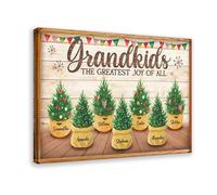 QUYHGAG Lienzo decorativo con texto en inglés "The Most Precious Blessing" (50 x 75 cm)