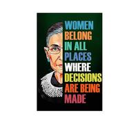 QUYHGAG Póster de contexto de toma de decisiones, arte de pared, cuadros para decoración de sala de estar, dormitorio, 50 x 75 cm