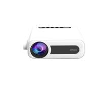 QUYNAGER QUYNAGER Mini proyector 1080P Video Cine en casa portátil 300ANSI Compatible con 4K 5G para teléfono Inteligente Video LED (D como se Muestra)