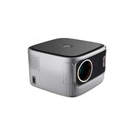 QUYNAGER QUYNAGER Proyector pequeño para el hogar Dormitorio Sala de Estar Cine en casa Control de Voz Inteligente Proyector de Piso portátil (D como se Muestra)