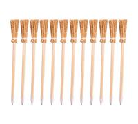 Quystetes 12 lápices de escoba de para Halloween, lápices de punta de bola para Halloween, recuerdos de Halloween, escoba de