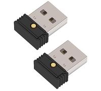 Quystetes 2 jigglers de mouse USB, movimiento automático indetectable del mouse de computadora, mantiene la computadora despierta, movimiento del mouse