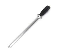 Quystetes Afilador de Cuchillos de Chef Profesional de 10 Pulgadas, Varilla de Afilado de Diamante, Acero para Afilar para Cuchillo