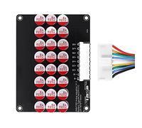 Quystetes Balanceador de Grupo Completo 8S 5A Litio Activo Lipo Lifepo4 Ecualizador de BateríA Condensador de Transferencia de EnergíA Tablero