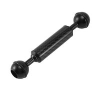 Quystetes Brazo de ExtensióN de Flotador de Fibra de Carbono FotografíA de CáMara de Buceo de Bola Dual de 1 Pulgada D20Mm TríPode de Flotabilidad SubacuáTica Ligera de 5 Pulgadas