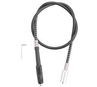 Quystetes Cable de extension herramienta de amoladora para ejes de rotacion flexible para Polishing Chuck Negro