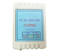 Quystetes CCUPS01 UPS - Placa de corte de emergencia DC6V-60V Placa de control de protección de apagado módulo de conmutación automática con carcasa