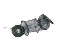 Quystetes Cesta de Pesca Plegable de 5 Sumergida en una Jaula de Pesca de Red para Mantener a los Peces en el Agua Accesorios de Pesca Agujero Grande