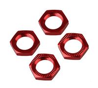 Quystetes Cubierta de Tuerca Hexagonal de Rueda de ActualizacióN de 17 Mm N10177 para RC1: 8 Model Car, Rojo