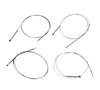 Quystetes Cuerda de violin V68 1 juego Cuerdas de violin 4 piezas E A D G para 1/8 1/4 1/2 3/4 4/4 Tamano comun Accesorios de instrumentos de cuerda