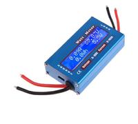 Quystetes DC 60V 100A Watt Meter Analizador de Potencia Analizador de Viento Solar LCD Medidor de EnergíA de Corriente Digital Analizador de Potencia DC