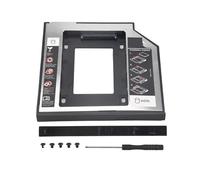 Quystetes Disco duro universal 2º Hdd Ssd de 9,5 mm para Cd/DVD-Rom, bahía óptica para soporte de disco duro Hdd Sataii