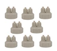 Quystetes Generador de de CO2 para acuario, tapa de botella, tanque de peces, herramienta generadora de plantas vivas, instrumento reactor de dióxido de carbono