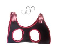 Quystetes Hamaca para Cortar Uñas de Perros y Gatos, Bolsa Fija Antiarañazos, Bolsa de Sujeción para Recortes de Baño, Suministros para Colgar Mascotas,A