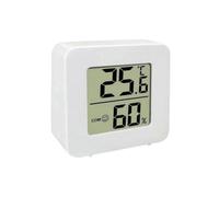 Quystetes Higrómetro digital LCD de temperatura ambiente, medidor de humedad, sensor de medidor de humedad para el hogar, 1 unidad