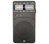 Quystetes J-166 Pocket Portable Mini Radio FM/Am SintonizacióN Digital Receptor de Radio FM87-108MHz Reproductor de MúSica MP3 Radios