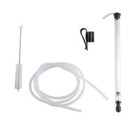 Quystetes Kit de sifón automático de 3/8 pulgadas con abrazadera, manguera de 6.5 pies, kit de sifón embotellado con tubo de plástico de grado alimenticio para cerveza