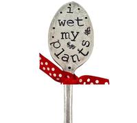 Quystetes Marcador de jardín, regalo de amistad, marcadores de jardín, etiquetas de plantas, marcadores de plantas, letrero de metal para jardín, º 1, fácil de usar, 5 x 15 cm