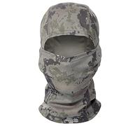 Quystetes Máscara solar a prueba de polvo para exteriores, camuflaje, máscara de cara completa, para caza, bicicleta, ciclismo, protección del cuello (gris ruina)
