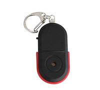 Quystetes Mini Buscador Llaves de Silbato Anti-Perdida Localizador de Llaves de Etiqueta Inteligente de Alarma InaláMbrica Rastreador de Rastreador de Luz LED con Sonido de Silbido