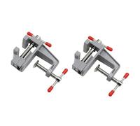 Quystetes Mini tornillo de banco de aleación de acero para mesa multifuncional para molde de manualidades