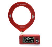 Quystetes Nueva Antena de Bucle Mini con Interfaz SMA de 10 KHz-180 MHz, Tamaño de Bolsillo, SI4732, Radio, Receptor, Mini Radio.