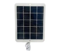 Quystetes Panel solar plegable USB portátil, flexible, pequeño, impermeable, plegable, paneles solares para teléfono móvil, cargador de batería