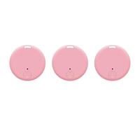Quystetes Paquete de 3 Rastreadores GPS para Vehículos Buscador de Llaves Rastreador GPS Mini Rastreador GPS Rastreador GPS para Mascotas Rosa