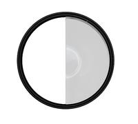 Quystetes Para SLR Split Filter Lente de CáMara FotografíA Efectos de Primer Plano Lente Especial Single Strech Filter,77Mm