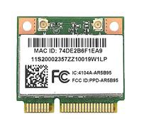 Quystetes para Z370 Y460 G470 Z470 Z560 Negro Ar5B95 2.4G 150Mbps Mini Pcie 802.11N Tarjeta de Red InaláMbrica Incorporada