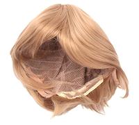 Quystetes Peluca SintÉTica De Onduladas Completo De Mullido De Rubia Reflejos