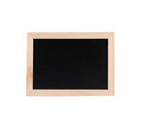 Quystetes Pizarra de Doble Cara de Madera de Madera Pizarra PequeñA Tablero de Mensajes de Escritura DecoracióN del Hogar de Bricolaje