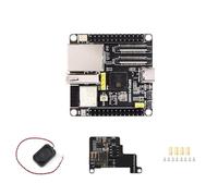 Quystetes Placa de Desarrollo ESP32-P4-NANO + Módulo PoE + Kit de Altavoz RISC-V de Doble Núcleo WiFi6 Bluetooth5/BLE Puerto Ethernet RJ45 de 100 M