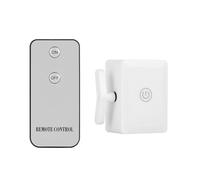 Quystetes Pulsador de botones inteligente inalámbrico con control remoto para apagar las luces, control remoto infrarrojo