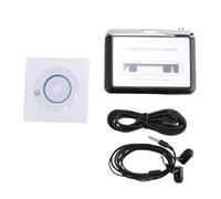 Quystetes Reproductor de Casete Convertidor de Casete a MP3 Capturar Audio Reproductor de MúSica Convertir Casete de Cinta en Cinta a PC Laptop a TravéS de USB