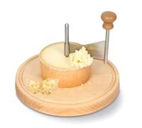 Quystetes Rizador de Queso y Afeitadora de Queso de Acero Inoxidable: para Queso y Chocolate de Moine, Multifuncional y A Prueba de Herrumbre