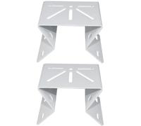 Quystetes Soporte de Cámara de Esquina de Metal para Cámara PTZ, para Lograr un Rango de Visión Más Amplio de 270°, Compatible con Soporte de Esquina de Pared Exterior.