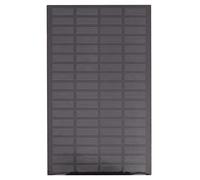 Quystetes System Almacenado Policristalino Modulo del Panel Solar del Poder de la Energia 18V 2.5W Cargador de Las Celulas Solares 19.4 X 12 X 0.3cm