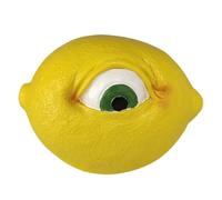 Quystetes The All Seeing - Estatua de resina de frutas con ojos para decoración de escritorio, fácil de instalar, fácil de usar, A