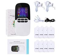 Quystetes Unidad TENS Recargable Heraldo de Salud MáQuina de Terapia Digital MáQuina EMS TENS Fisioterapia Cuerpo Masaje Cuello