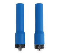Quystetes Walkie Talkie Antena Suave -20 Mini Antena Corta SMA-F Banda Dual VHF UHF para UV-K6 UV-21 UV-17 UV-18Pro MAX Radio B